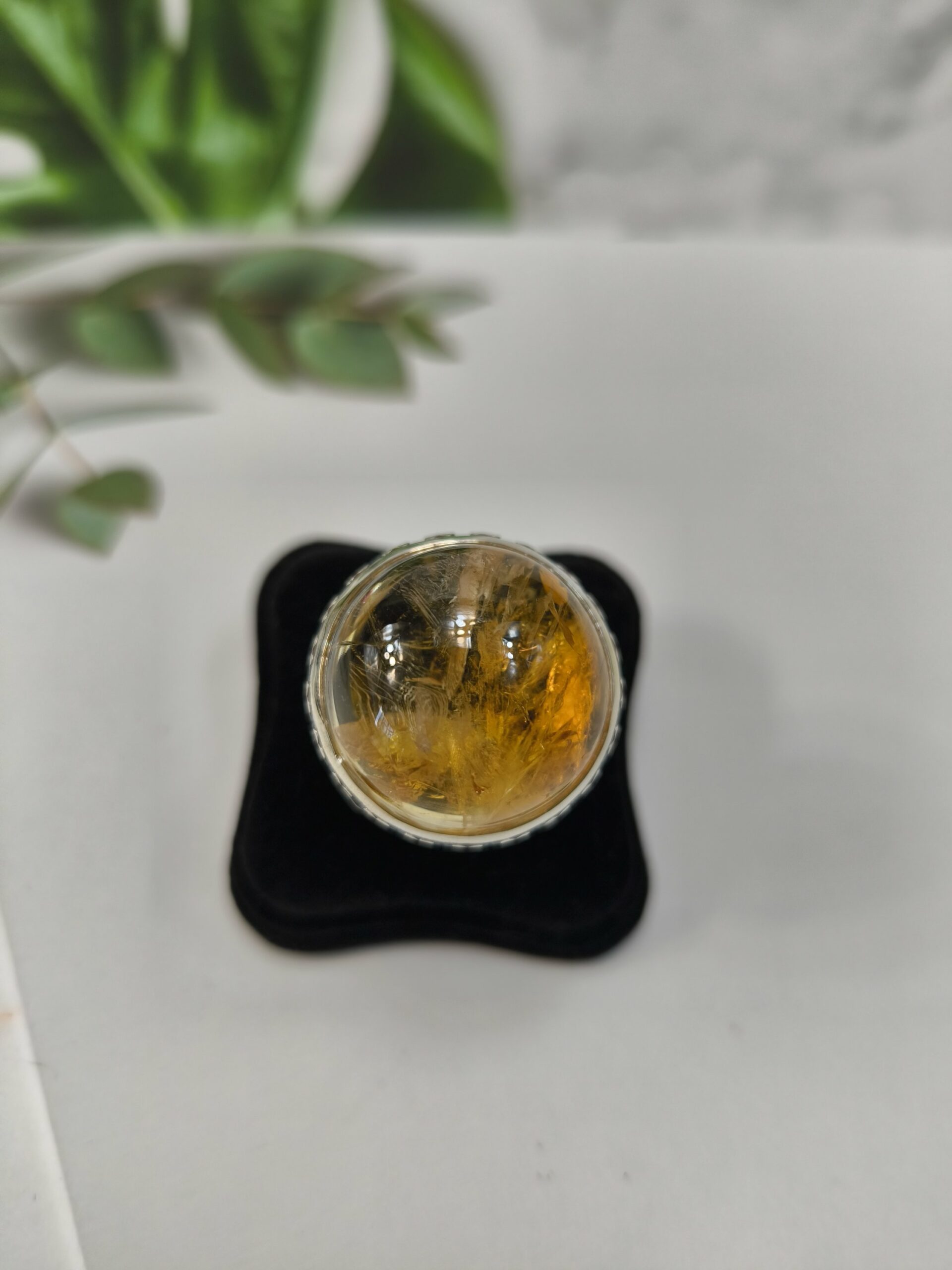 Кольцо с Цитрином 💛