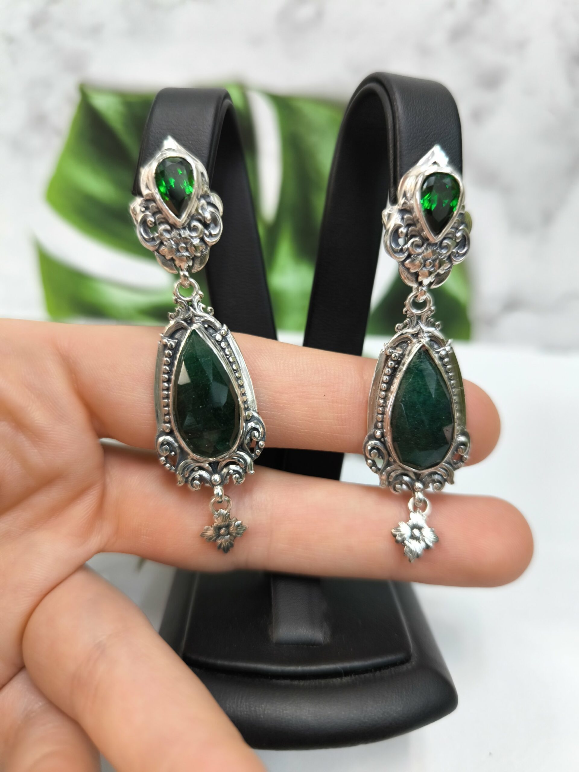 Серьги с Авантюрином