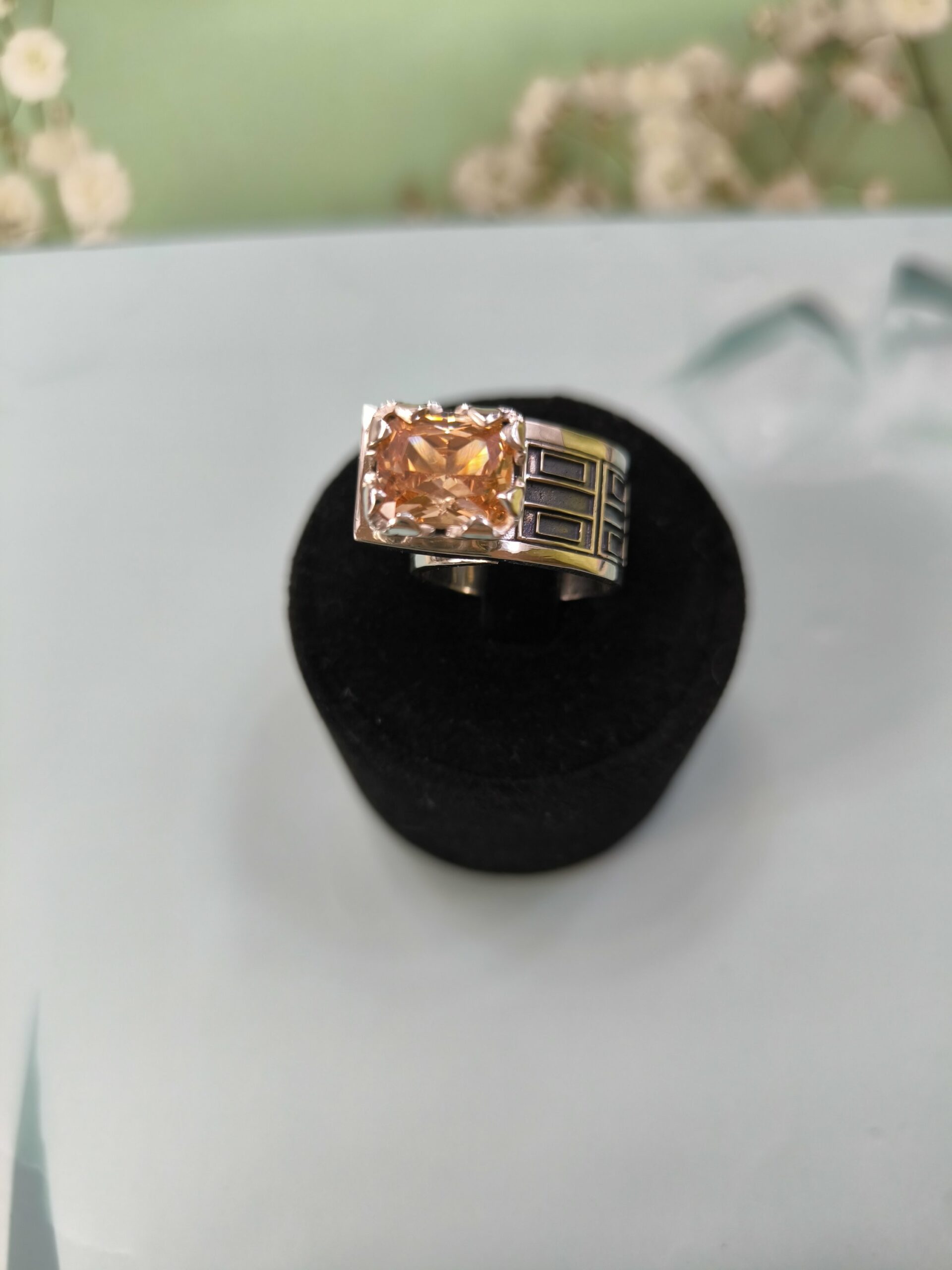 Кольцо с Кварцем