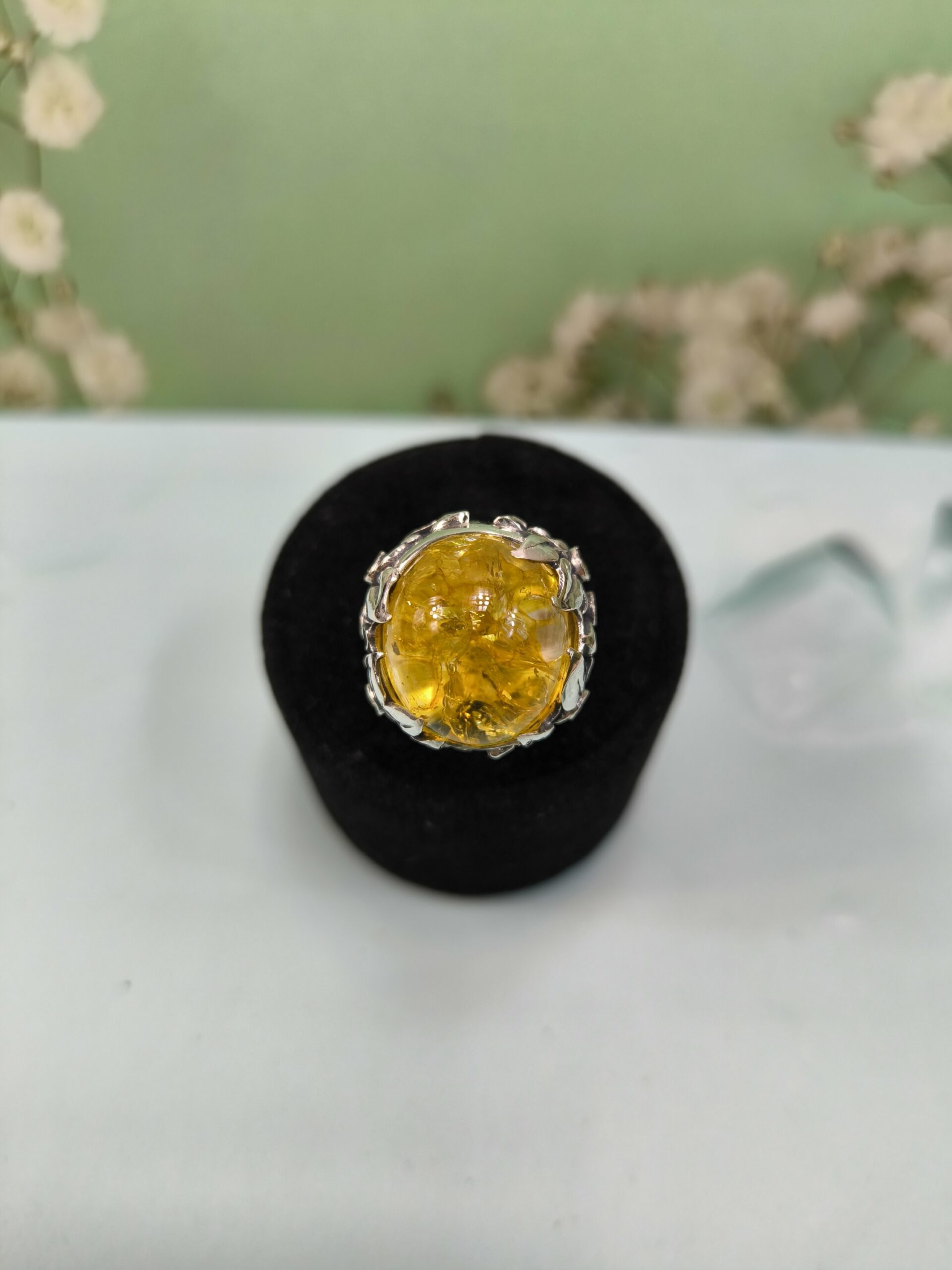 Кольцо “Веточки” #17.5