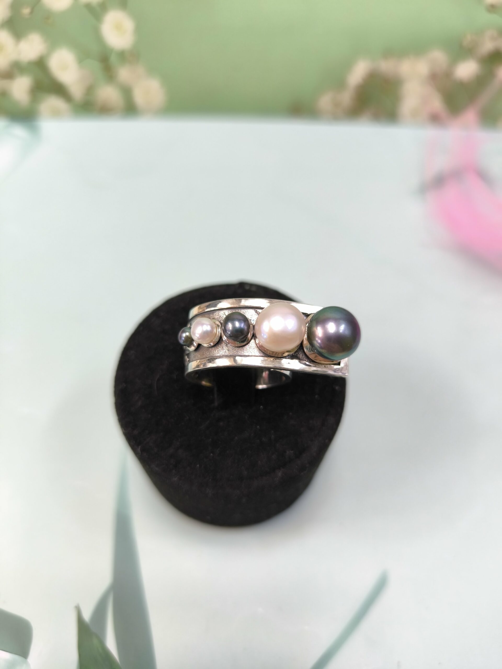 Кольцо “Жемчужный коктейль”