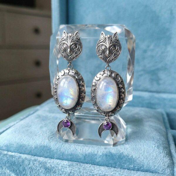 Серьги “Звёздная Ночь “