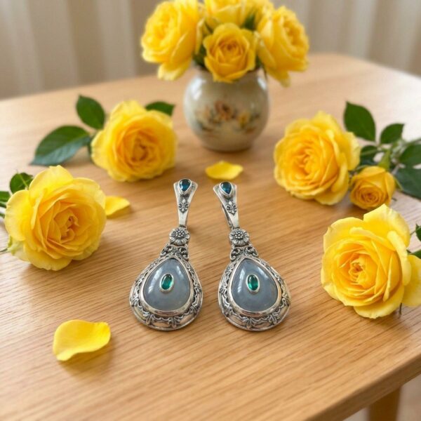 Серьги “Ледяное сияние”