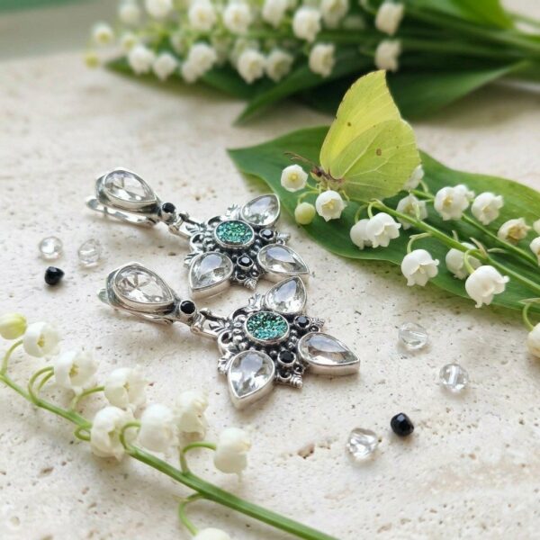 Серьги “Снежинки”