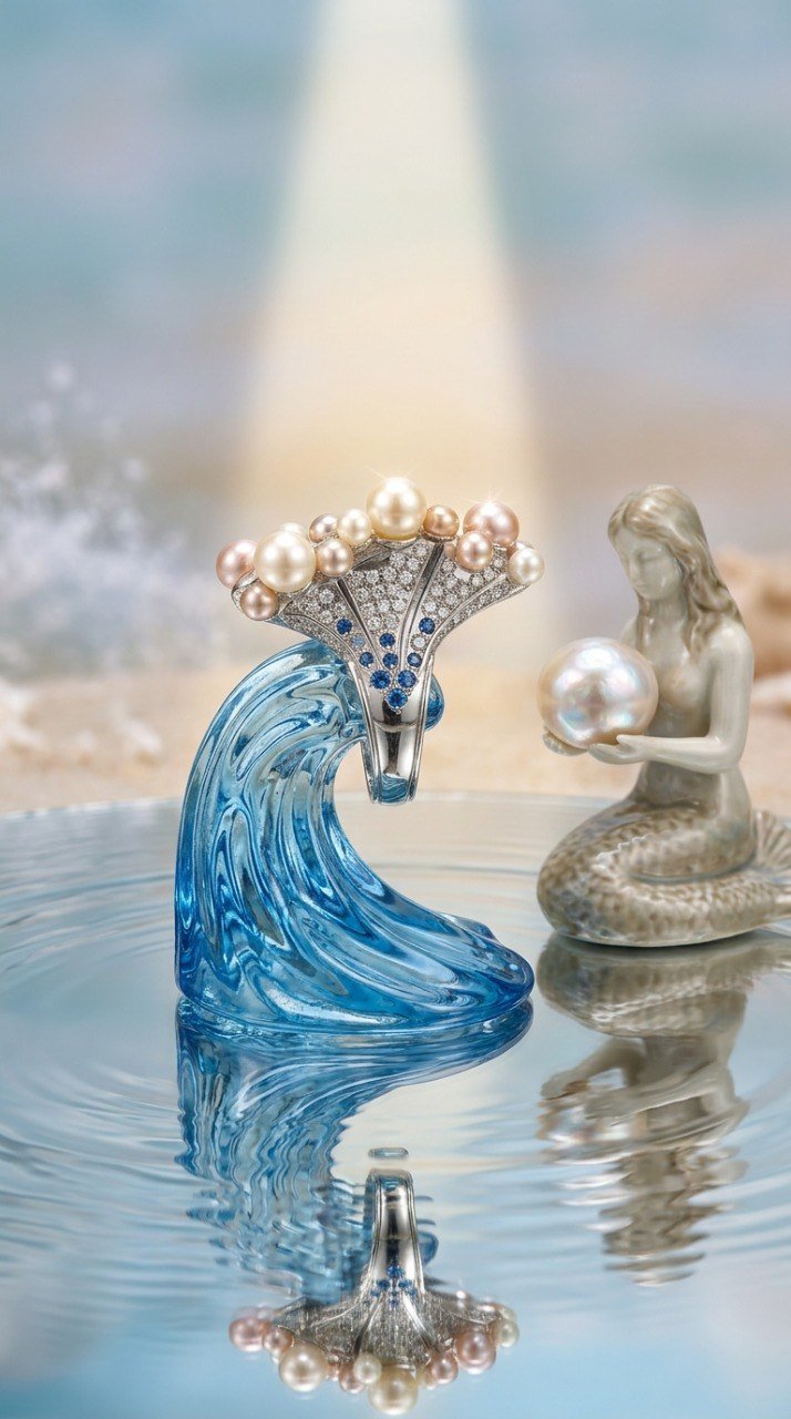 Кольцо “Жемчужная Волна”