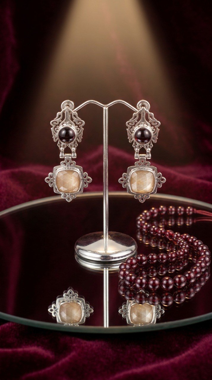 Серьги “Тайна Востока”