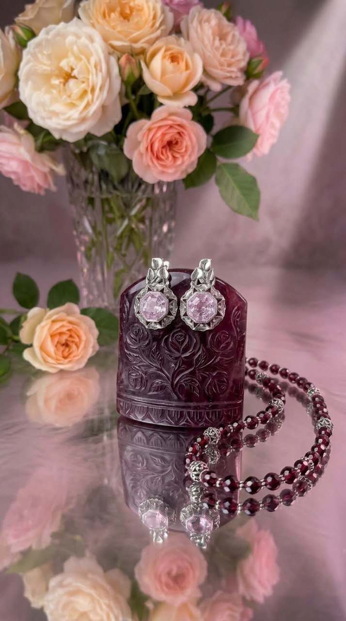 Серьги “Роза”