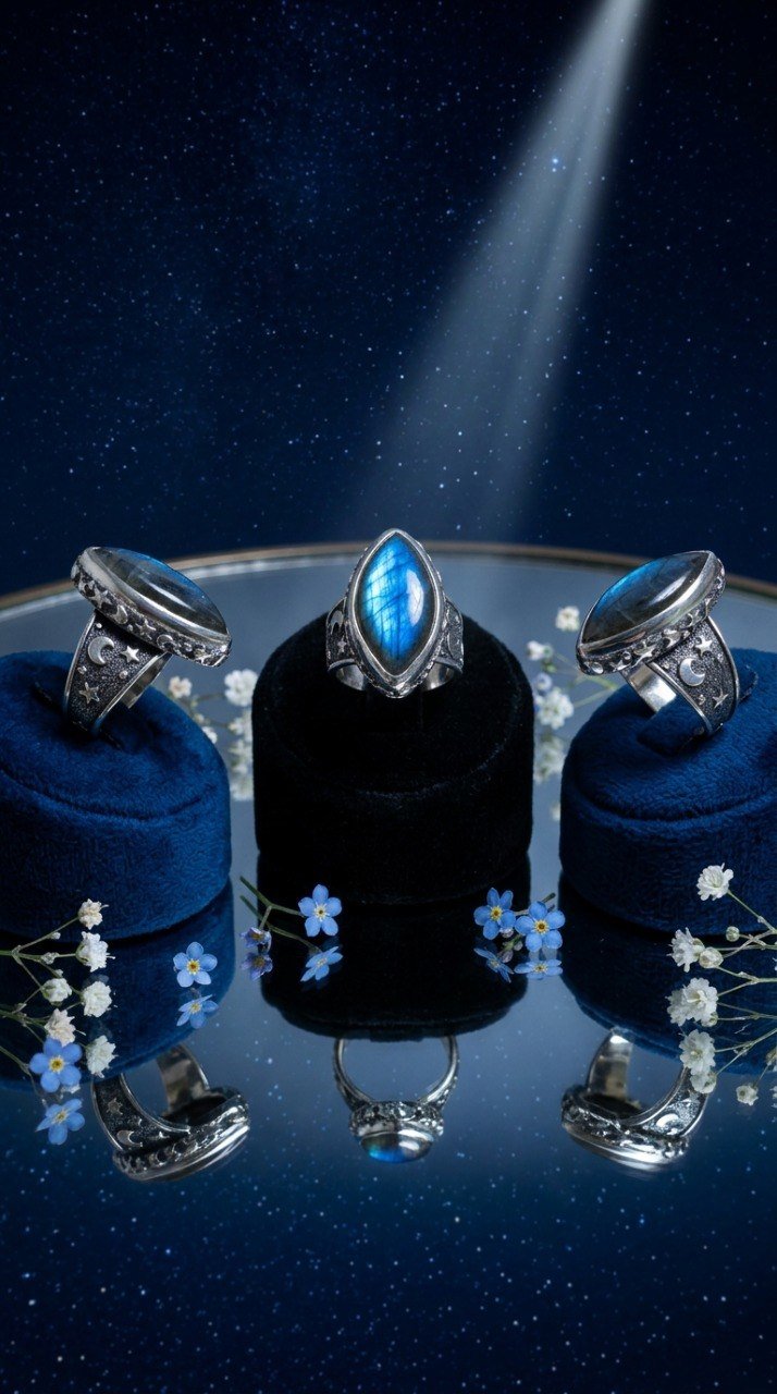 Кольцо “Звездная Ночь”