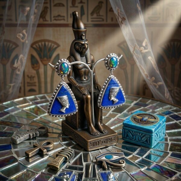 Серьги “Нефертити”