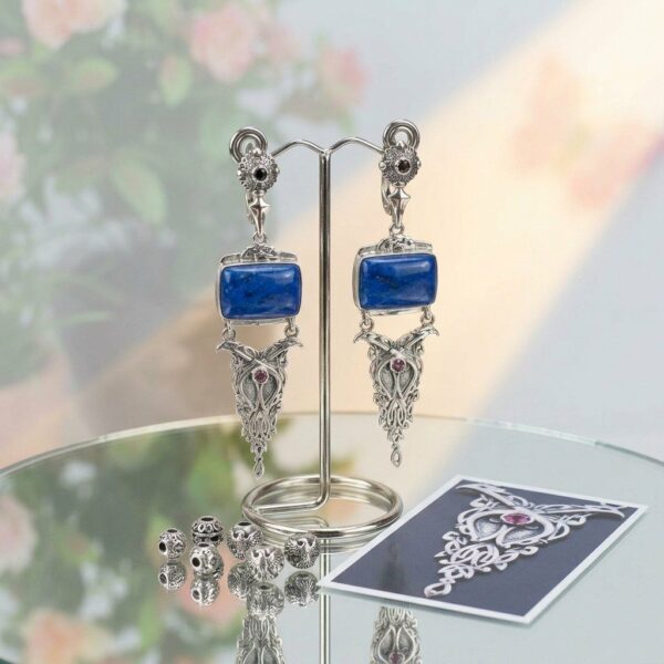 Серьги “Орлы”