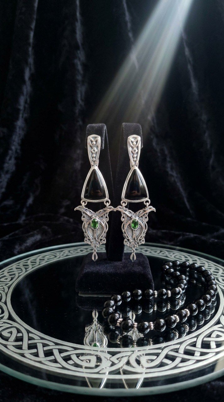 Серьги “Орлы”