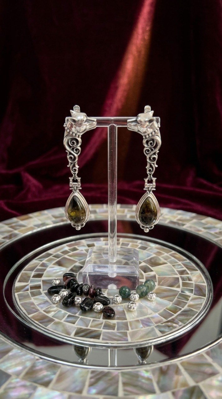 Серьги “Пантеры”