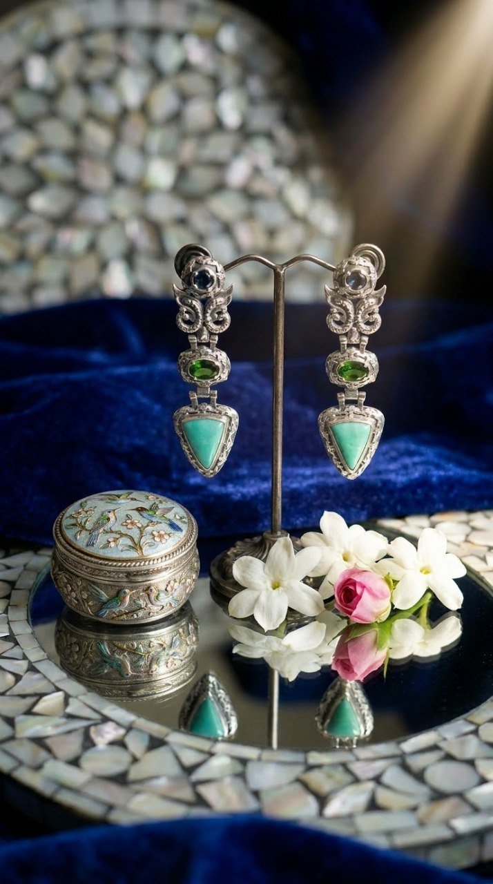 Серьги “Птички”