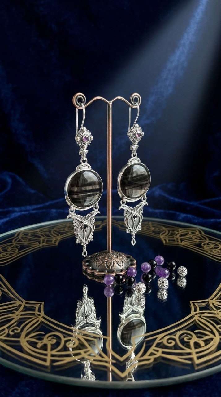 Серьги “Орлы”