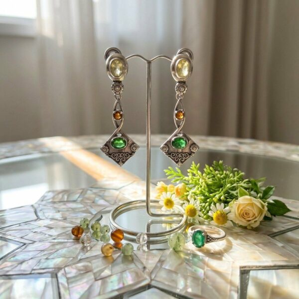 Серьги “Летняя Свежесть”