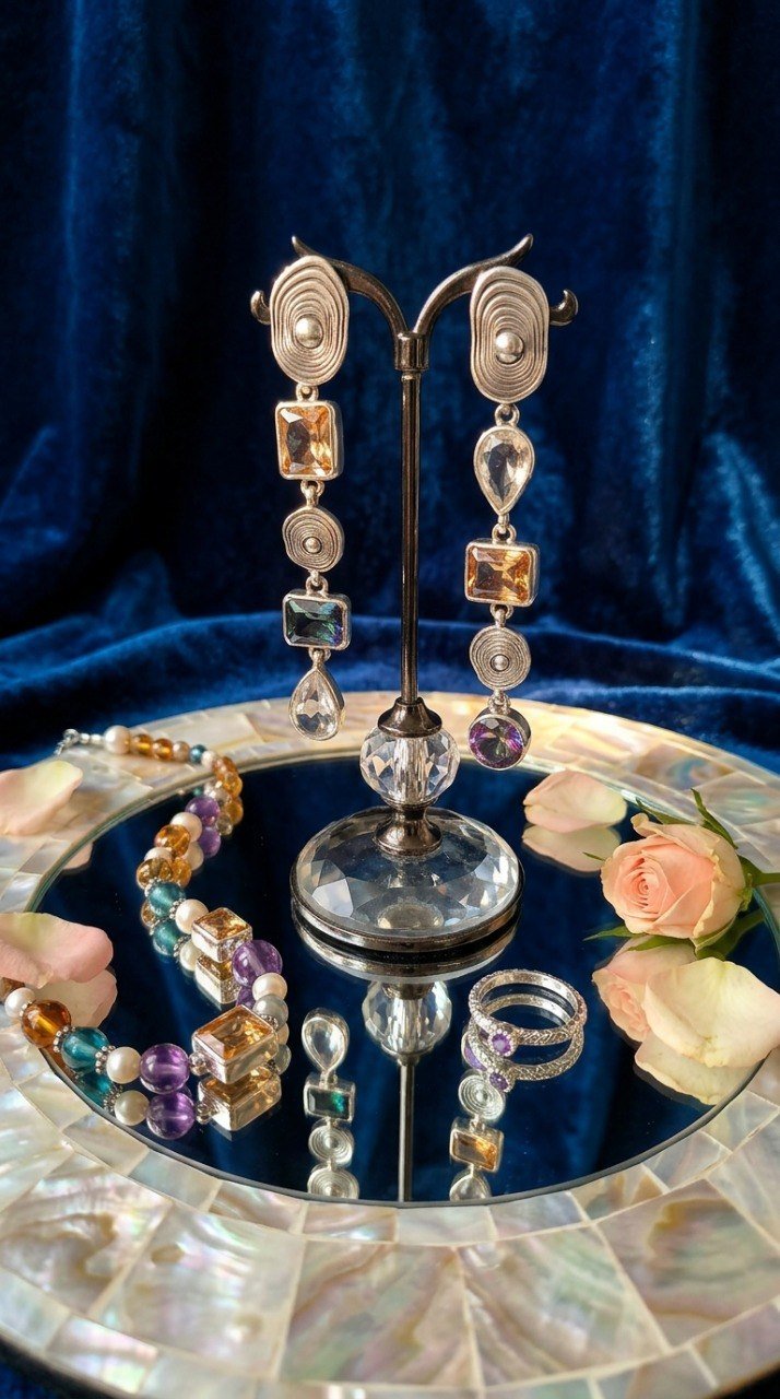 Серьги “Летняя Фантазия”