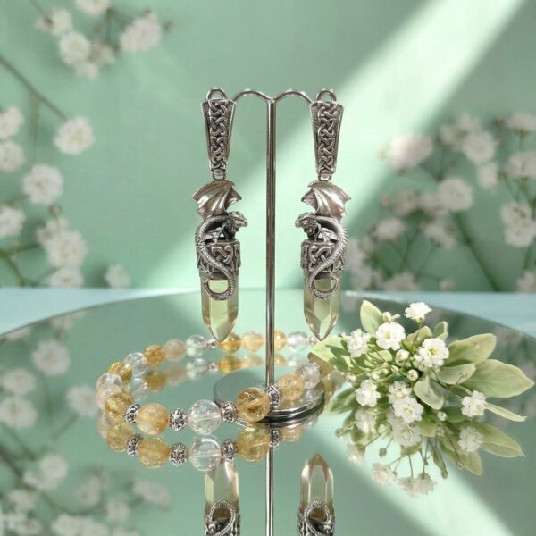 Серьги “Драконы”