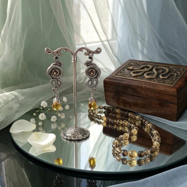 Серьги “Змейки”