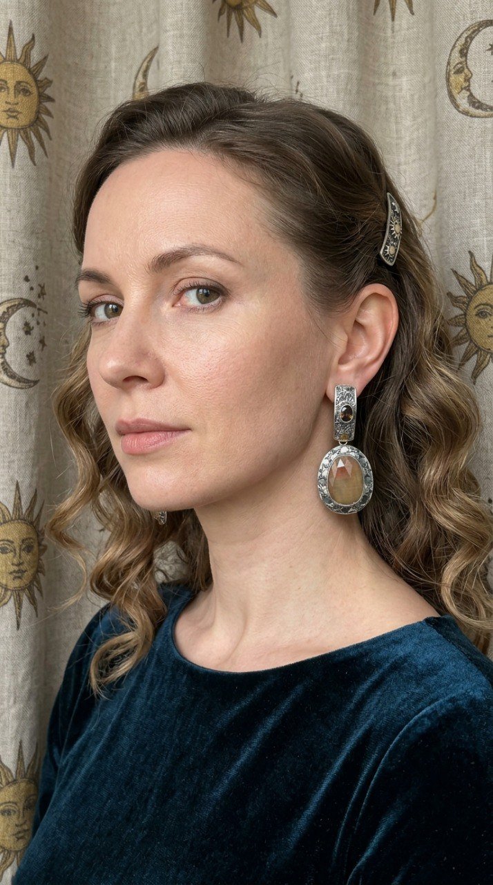 Серьги ” Солнце”