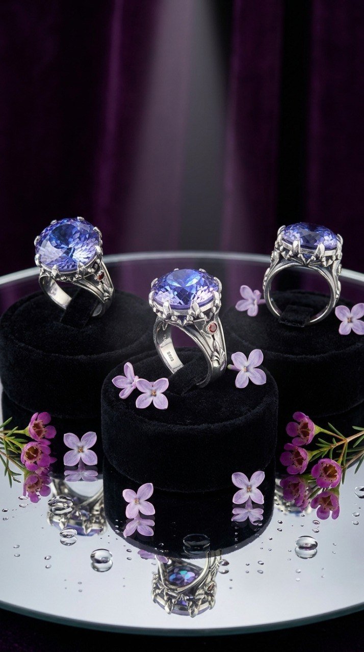 Кольцо “Василёк”