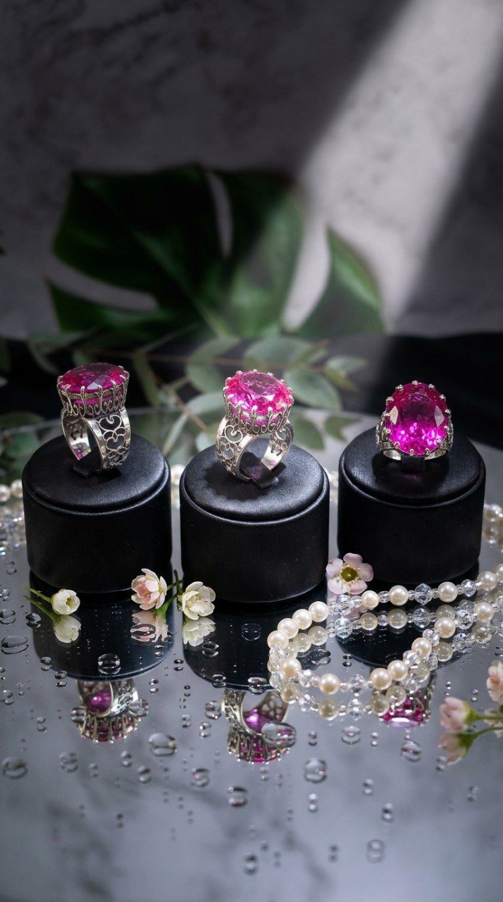 Кольцо “Малинка”