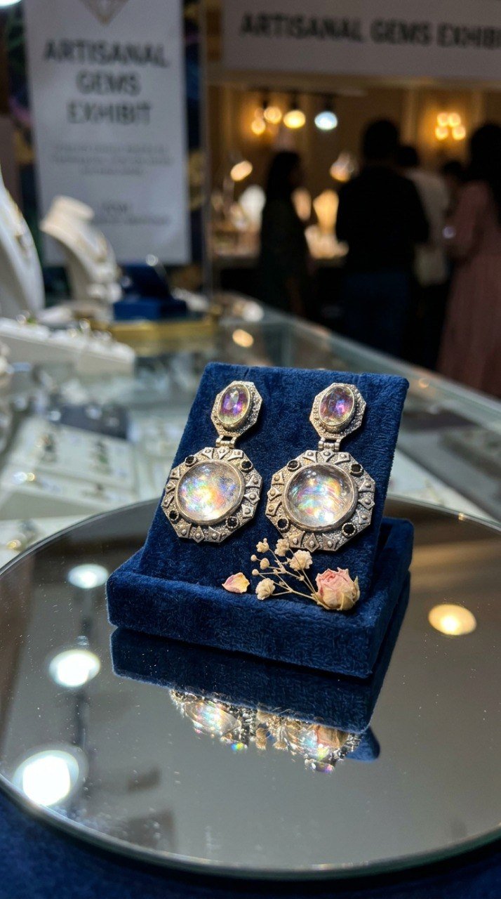 Серьги “Северное Сияние”